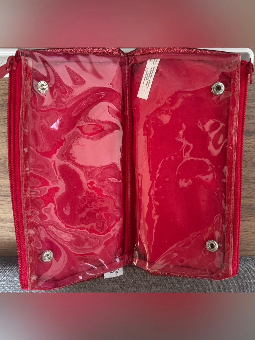 Pink Glitter Confidence Makeup Bag – Inspirational Makeup & Accessory Pouch